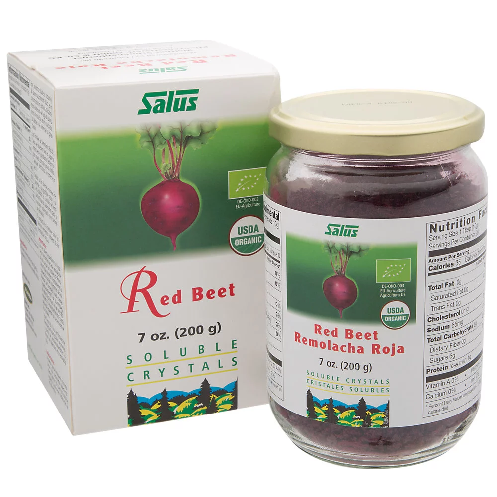 Gaia Herbs - Salus Red Beet Soluble Crystals - 7 oz.