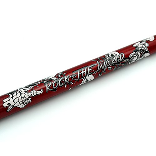 CUESOUL 58 inch 19/20/21 oz 1/2 Maple Pool Cue Stick Kit-Rockin Series