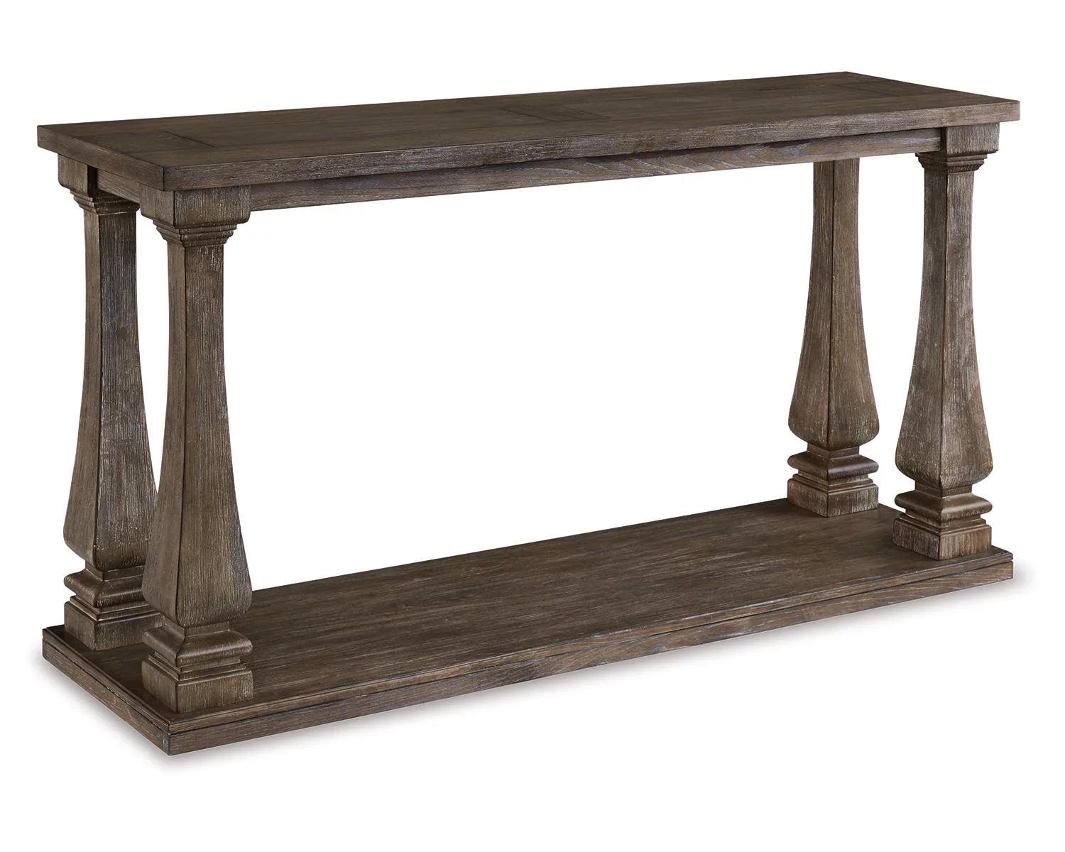 Signature Design by Ashley Casual Johnelle Sofa Table  Gray