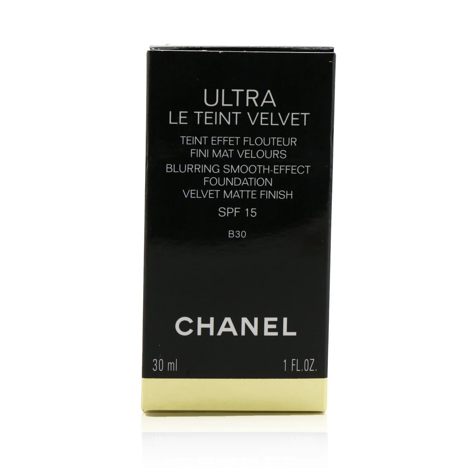 Chanel Ultra Le Teint Velvet Blurring Smooth Effect Foundation SPF 15 - # BR12 (Beige Rose)  30ml/1oz