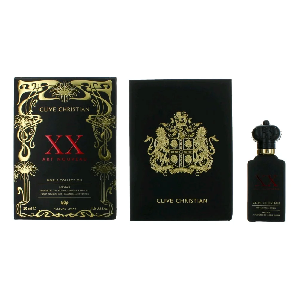 Clive Christian Men's XX Art Nouveau Papyrus Parfum Spray 1.7 oz Fragrances 652638006222