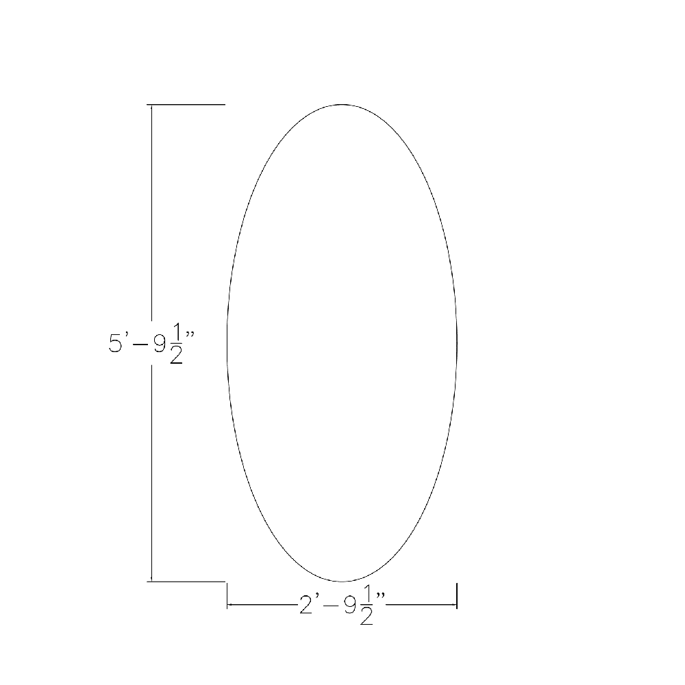 6x3 Oval Shaped Conference Room Table With  Legs Power And Data