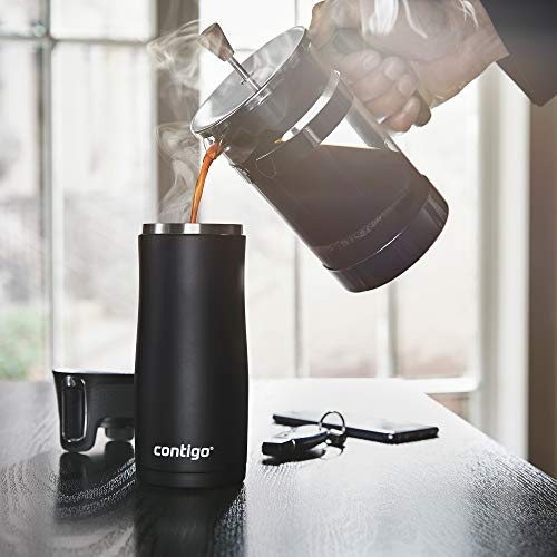 Contigo AUTOSEAL West Loop Vacuum-Insulated Stainless Steel Travel Mug with Easy-Clean Lid 20 oz Sake