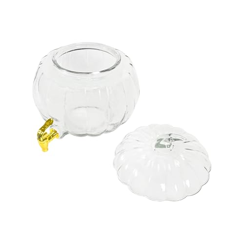 Celebrate It 2gal. Clear Glass Pumpkin Drink Dispenser by Ashland® - Fall Kitchen & Party Supplies