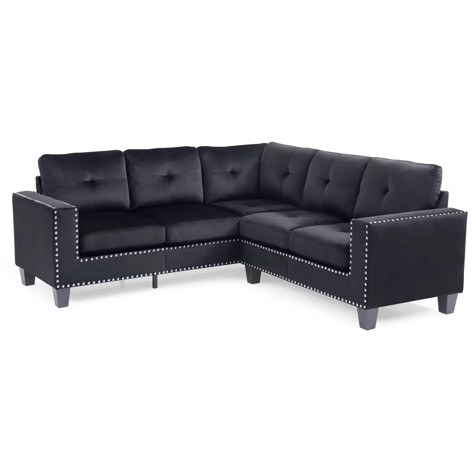 Maykoosh City Chic G311B-SC Sectional , Black