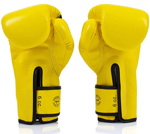 Fairtex Muay Thai Boxing Gloves for Men, Women, Kids | MMA Gloves, Kickboxing, Gym, Workout | Premium Quality, Light Weight & Shock Absorbent Boxing Gloves - BGV14, BGV11, BGV18, BGV20, BGV25