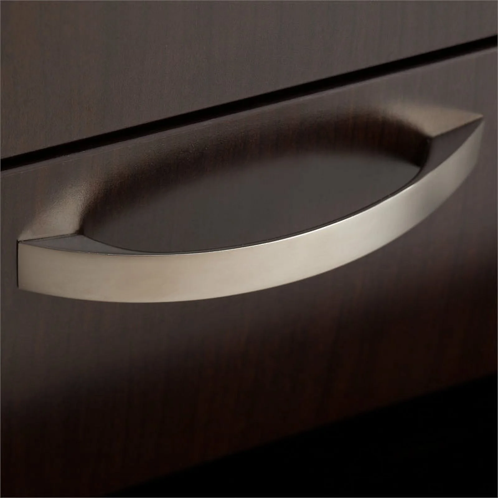 Scranton & Co Furniture 60W Two Person Straight Desk Office Suite in Cherry