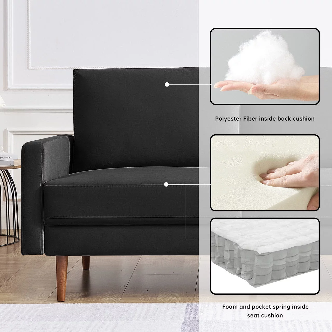 Midnight Sonata Loveseat