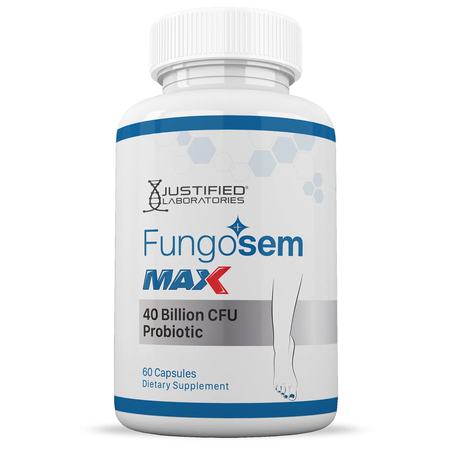 (10 Pack) Fungosem Max 40 Billion CFU Probiotic Nail Support 600 Capsules