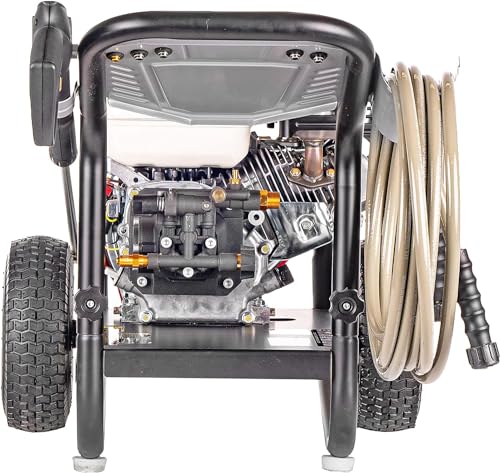 Simpson 61014 3500 PSI at 2.5 GPM Honda GX200 with AAA AX300 Axial Cam Pump Cold Water Professional Gas Pressure Washer PS61002-S