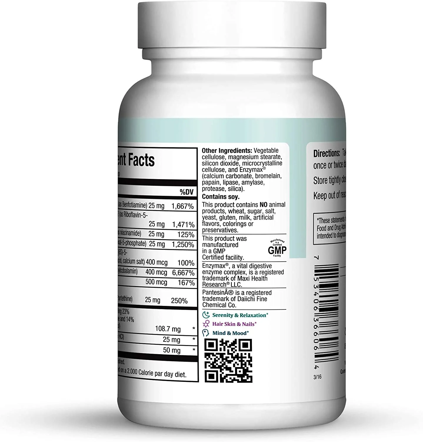 Maxi Health Kosher Methyl B Supreme - 60 Maxicaps