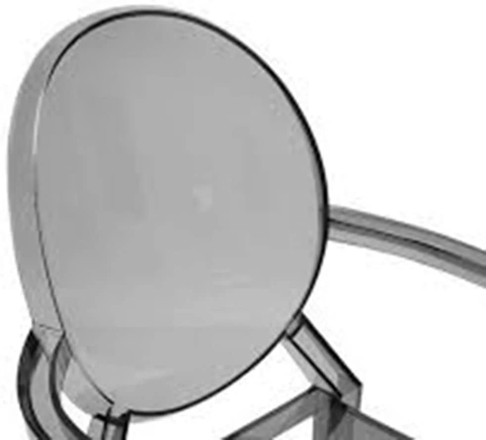 KHBIULIFE - Set of 2 - Smoke - Modern Louis XIV Arm Chair