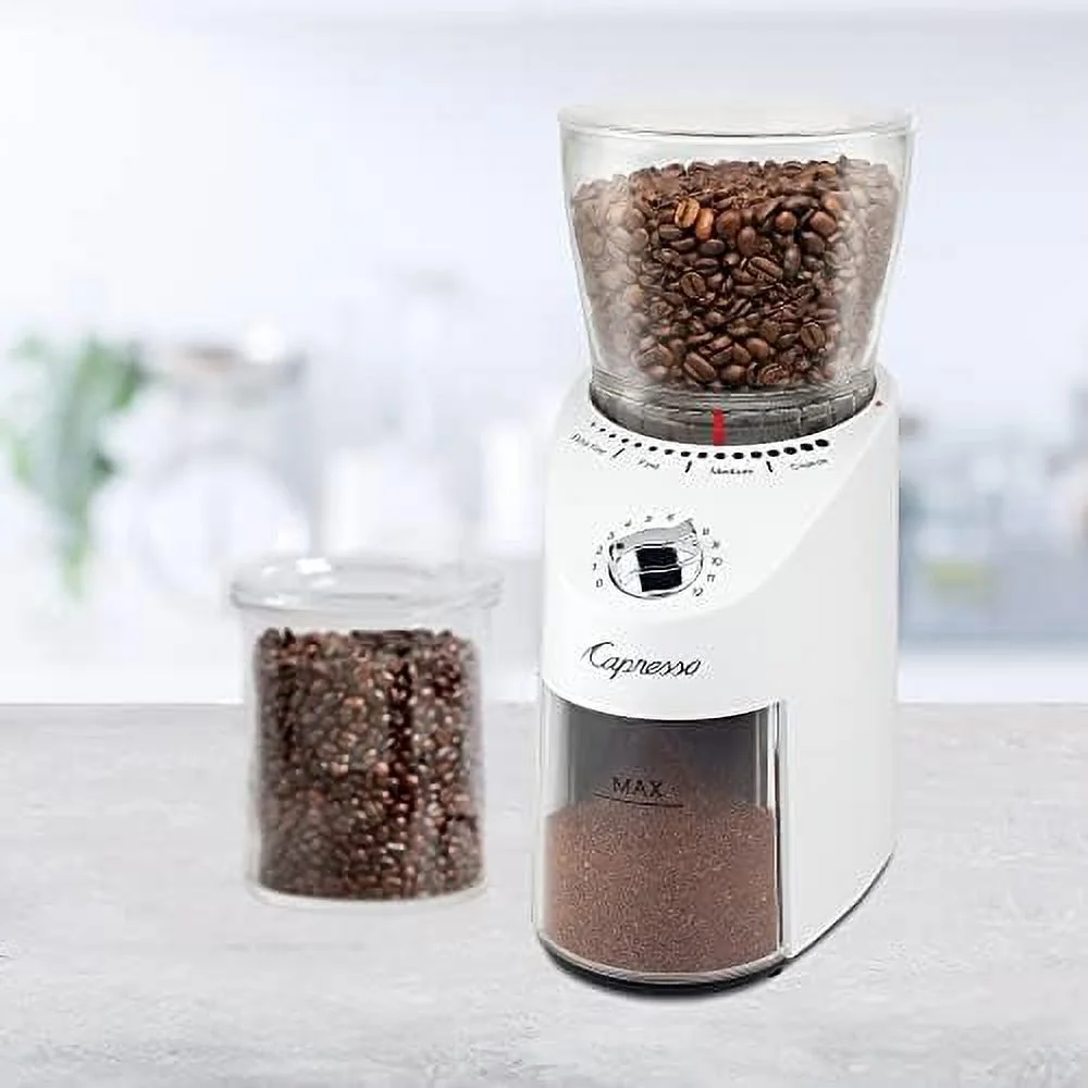 Infinity  Conical Burr Grinder, White
