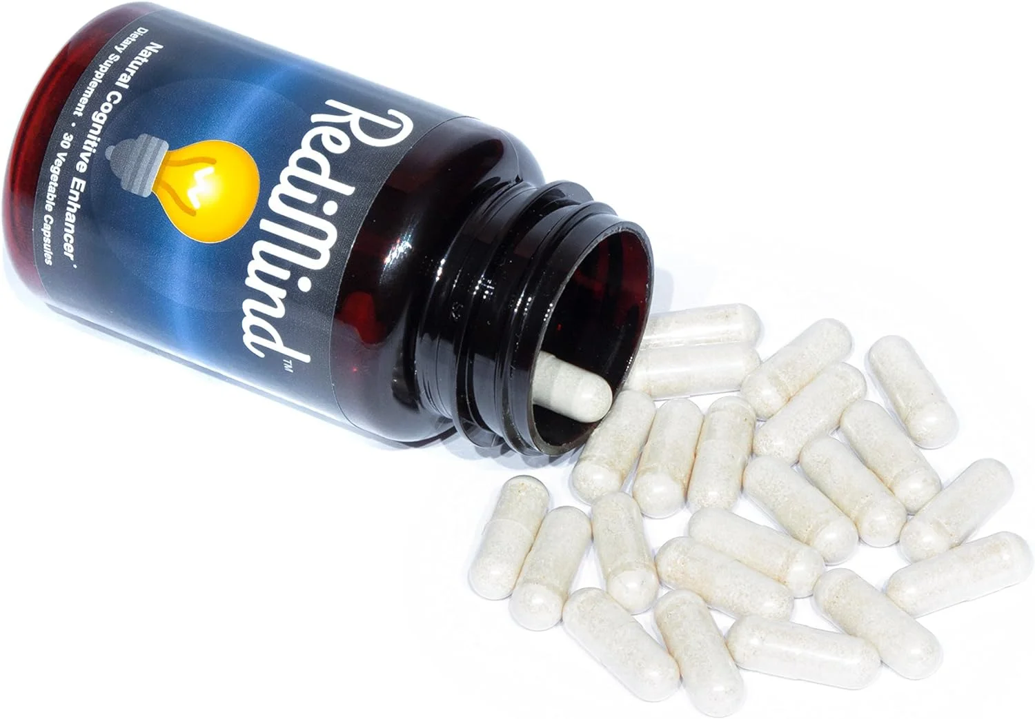 RediMind - Natural Cognitive Enhancement Supplement - Non-GMO, Vegan, Gluten-Free