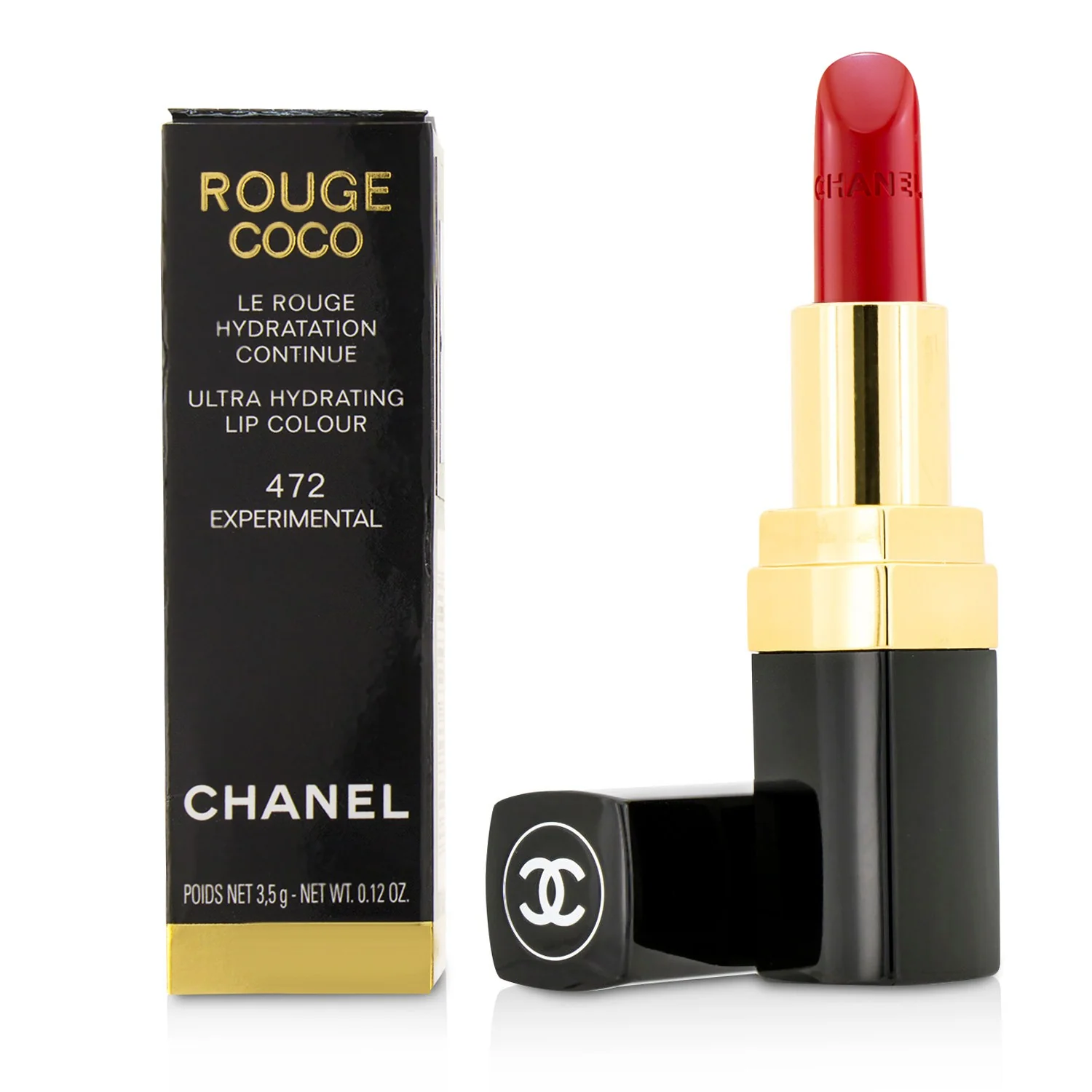 Chanel Rouge Coco Ultra Hydrating Lip Colour - # 424 Edith  3.5g/0.12oz
