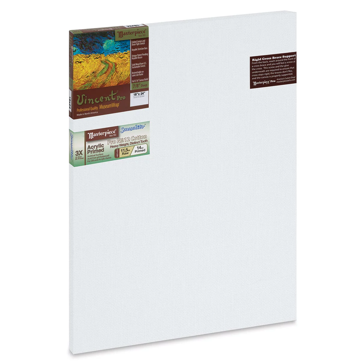 Masterpiece Vincent Pro Sausalito Cotton Canvas - 18