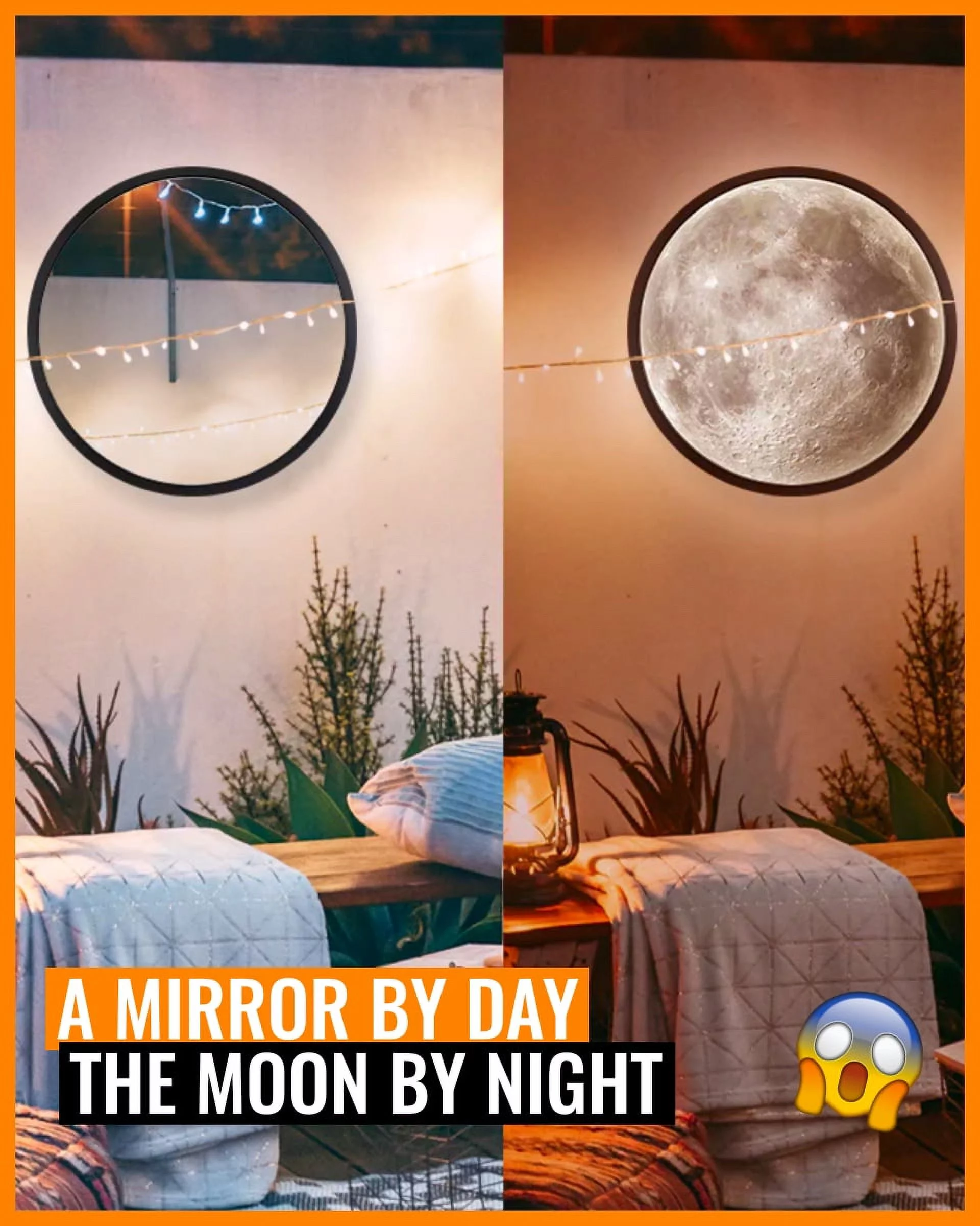 Moon Lumi - Magic Luminous Moon Mirror