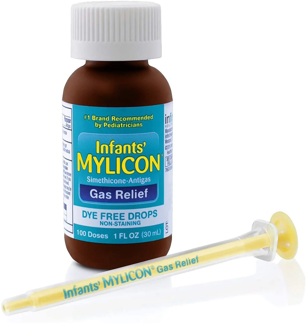 Infant Gas Relief Dye Free Drops 1 oz (Pack of 6)