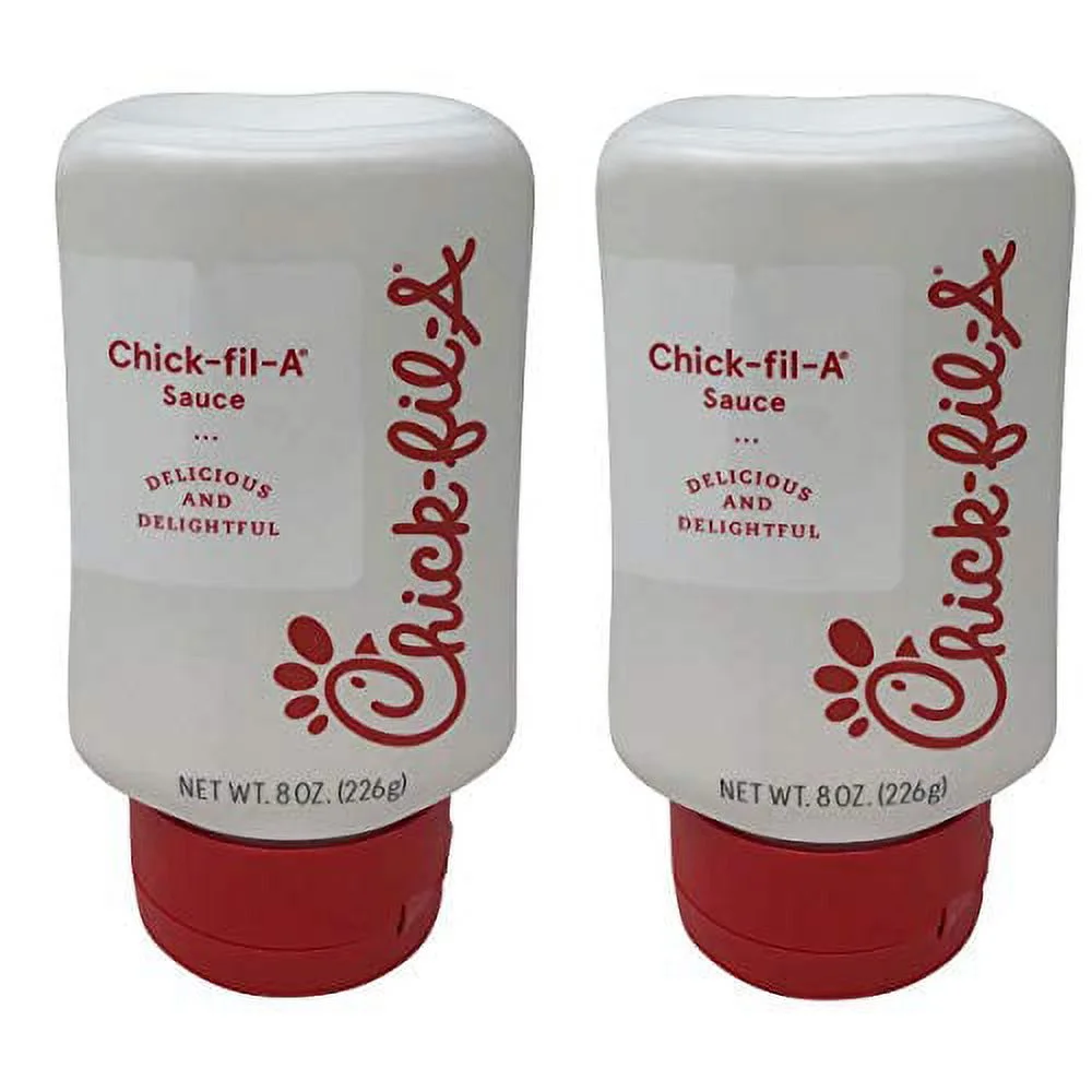 Sauce 8 Oz. Squeeze Bottle 2 Pack- Resealable Container For Dipping, Drizzling, And Marinades ()