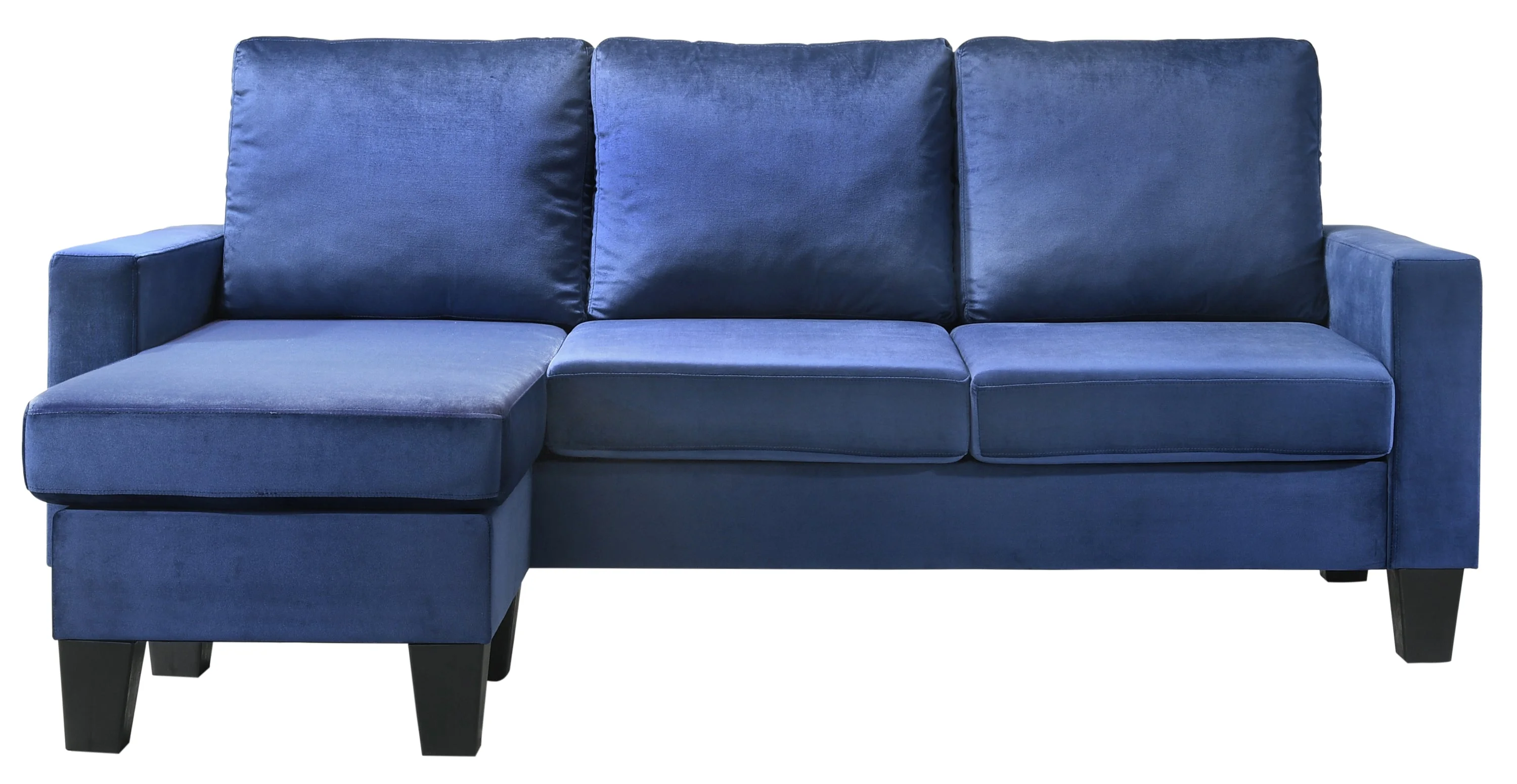 Jessica Sofa Chaise  Navy Blue