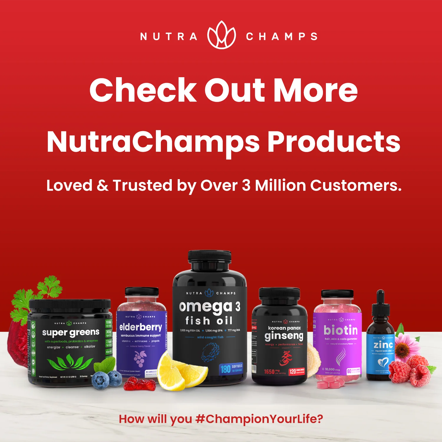 NutraChamps Tart Cherry Gummies - 2 Pack - 3000mg Supplement with Celery Seed Extract - Vegan Tart Cherry Concentrate Gummy Vitamin - 120 Count