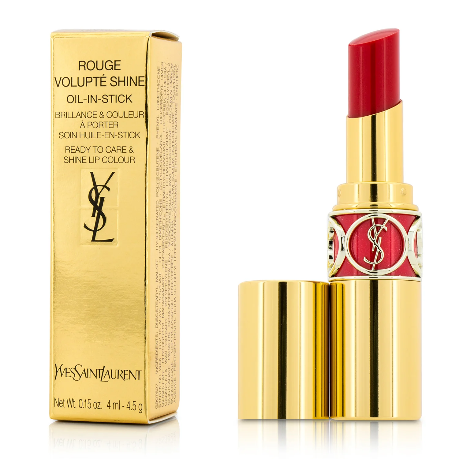 Yves Saint Laurent Rouge Volupte Shine - # 86 Mauve Cuir  3.2g/0.11oz