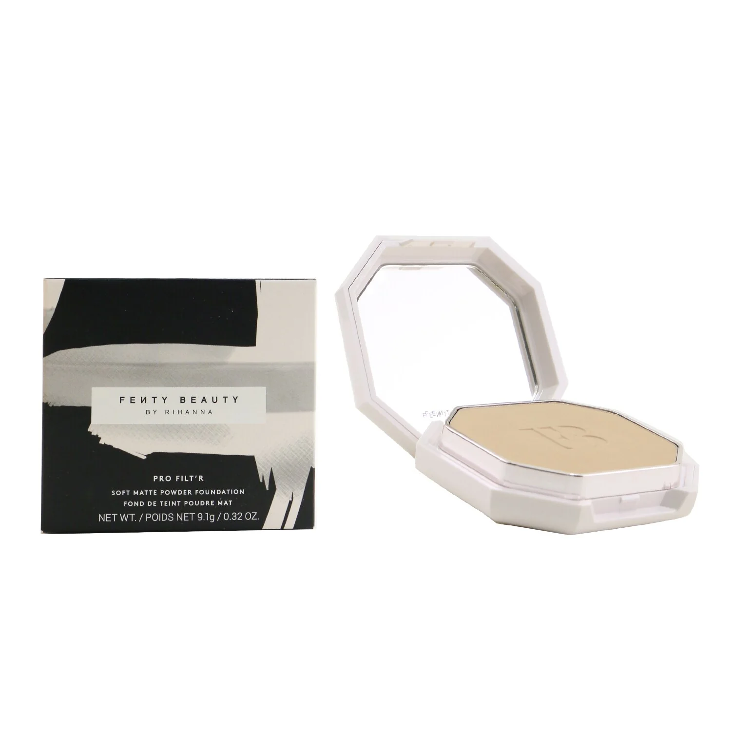 Fenty Beauty by Rihanna Pro Filt'R Soft Matte Powder Foundation - #255 (Medium With Warm Golden Undertones)  9.1g/0.32oz