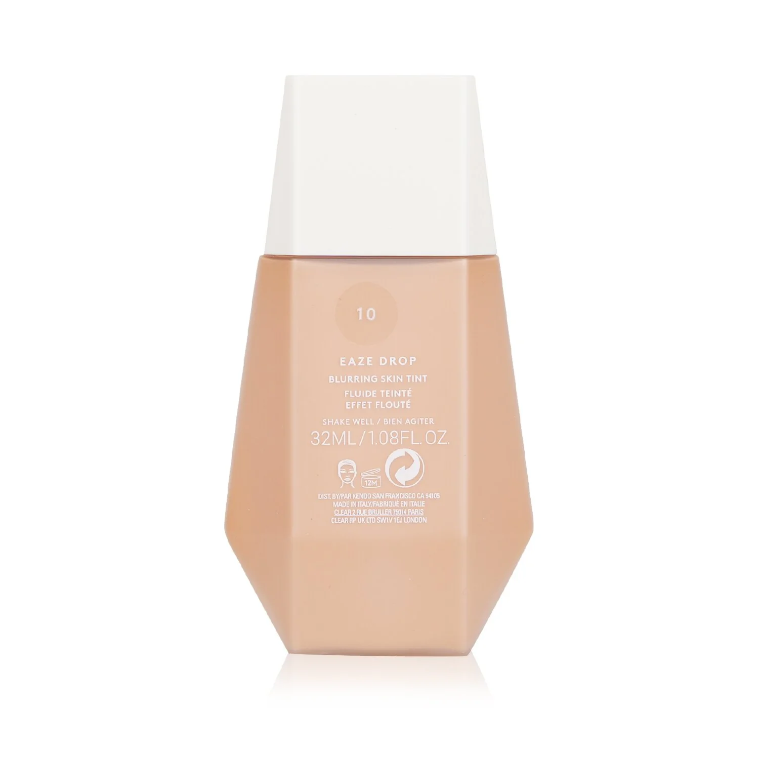 Fenty Beauty by Rihanna Eaze Drop Blurring Skin Tint - # 10 (Medium With Warm Yellow Undertones)  32ml/1.08oz