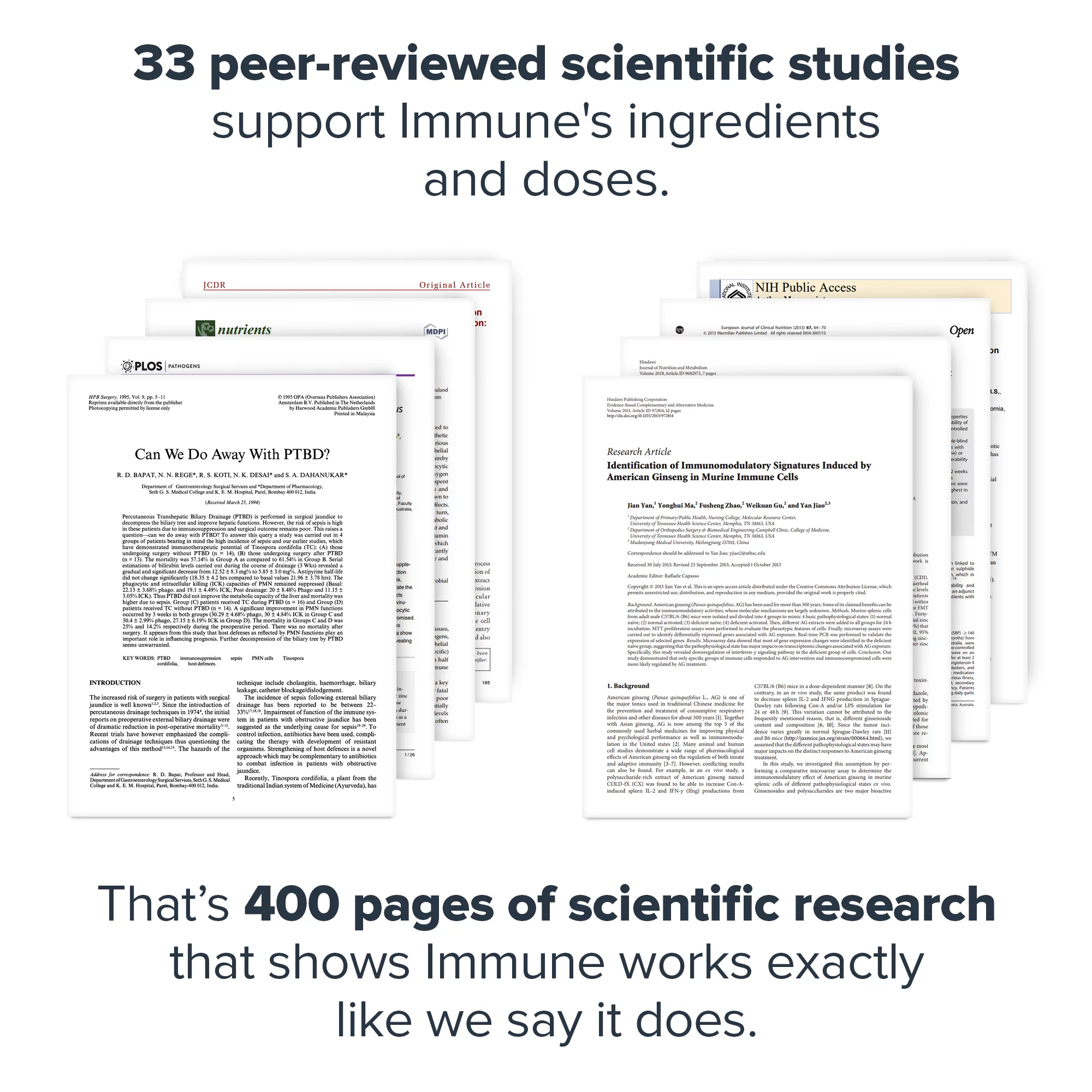 Legion Immunity All Natural Immune Booster with Vitamin C, 30 Servings