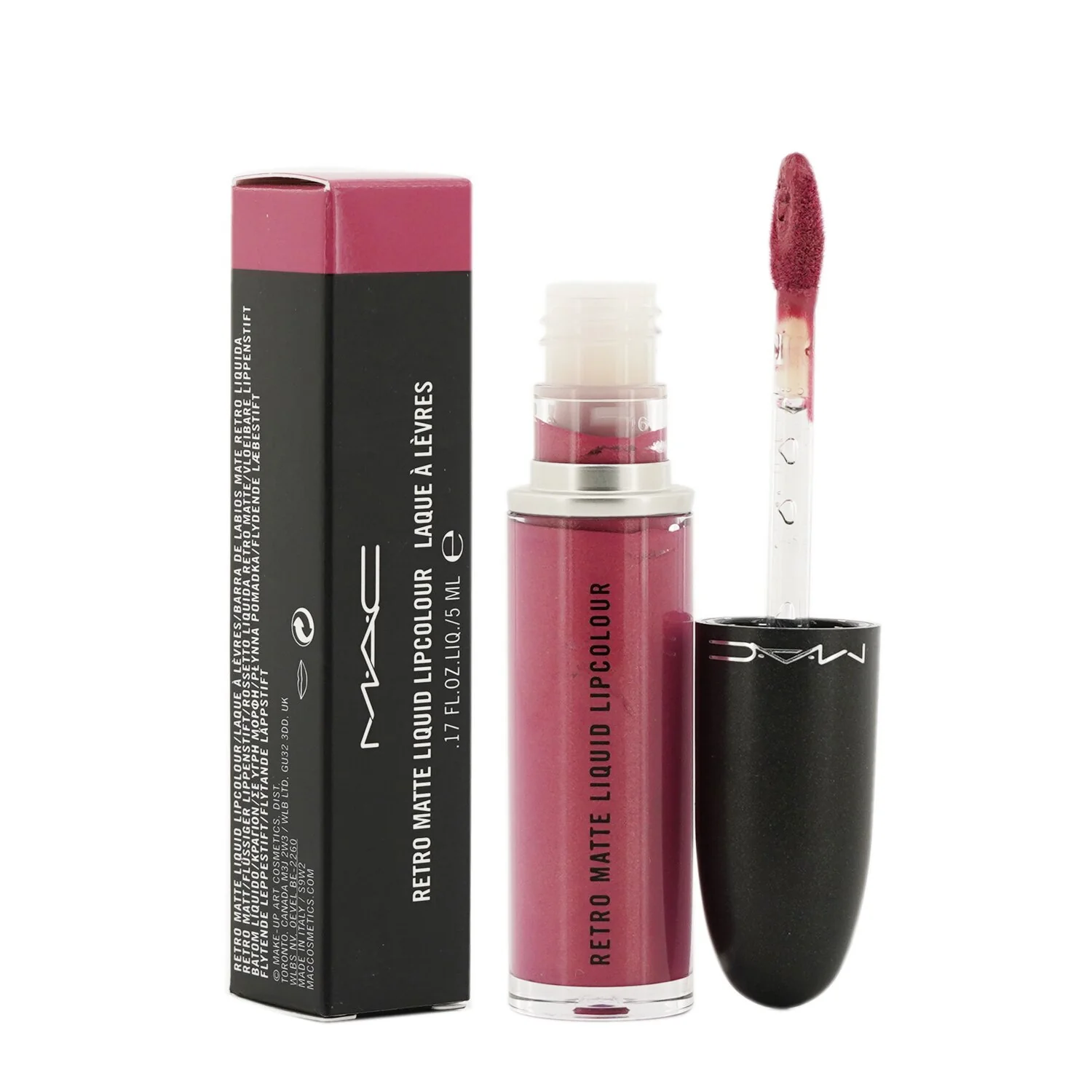 MAC Retro Matte Liquid Lipcolour - # 127 Foiled (Rose Bronze) (Metallic)  5ml/0.17oz