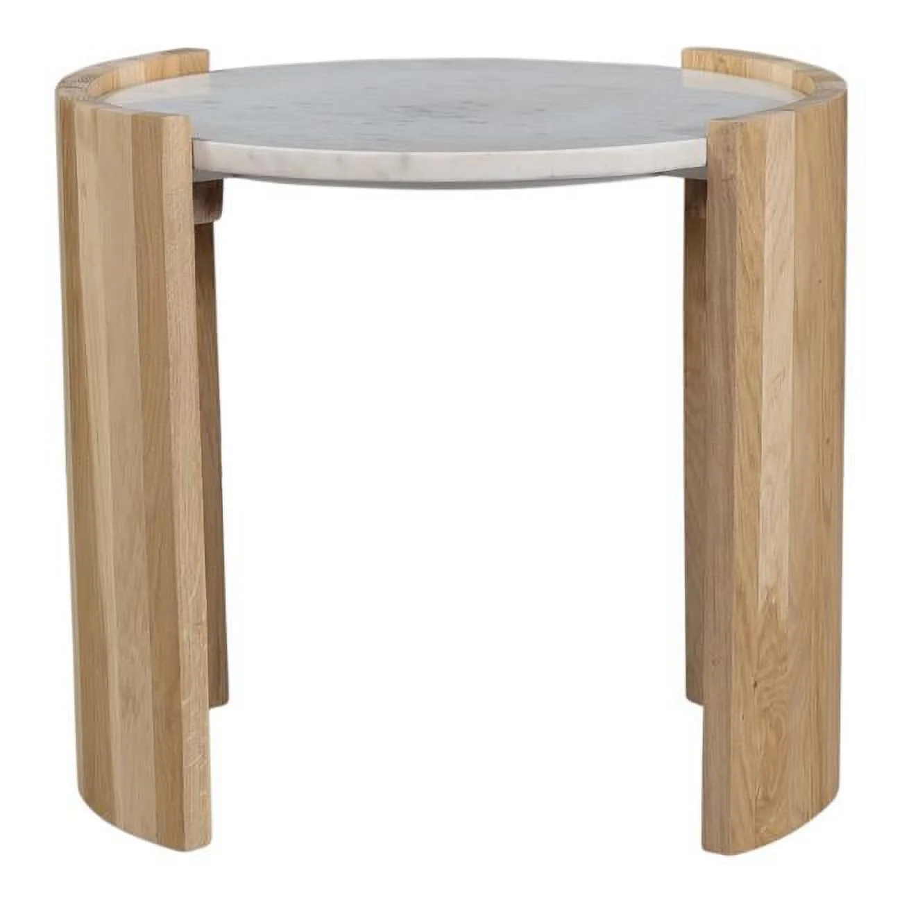 Moes Home JD-1038-18 20 x 20 x 18 in. Dala Side Table, Natural