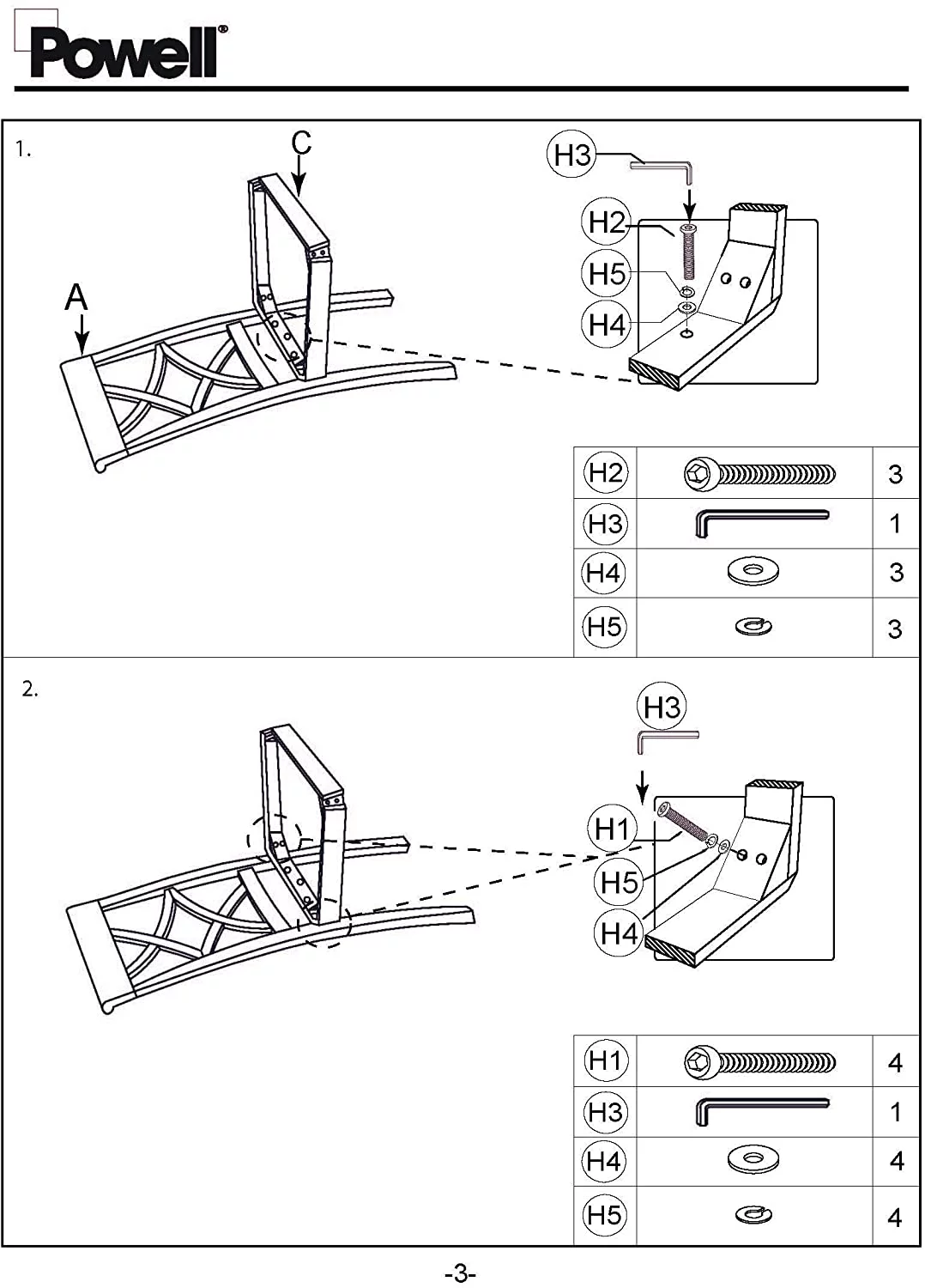 Harrison 5-Piece Dining Set, Cherry and White