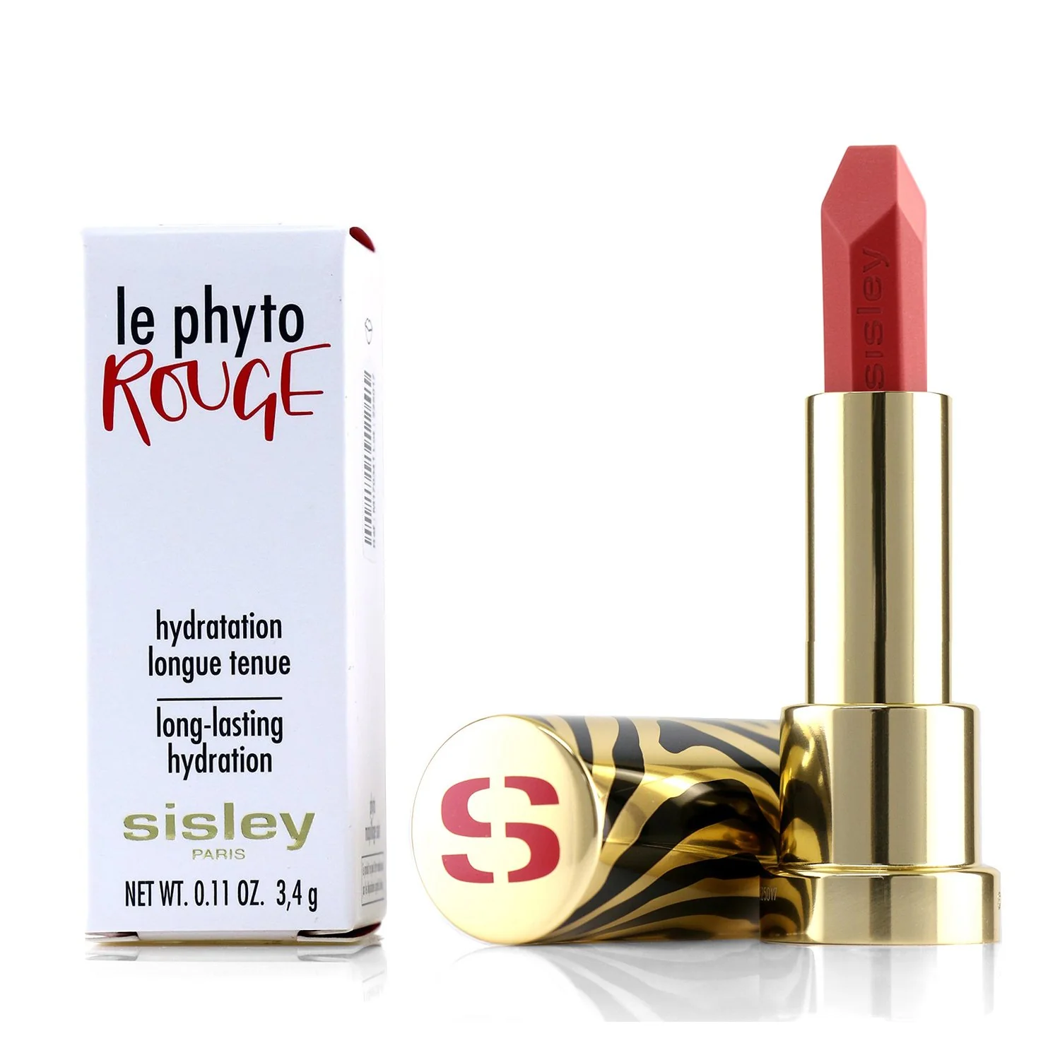 Sisley Le Phyto Rouge Long Lasting Hydration Lipstick - # 43 Rouge Capri  3.4g/0.11oz