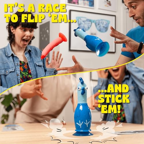 Big Potato Chicken vs Hotdog: Ultimate Easter Basket Essential for Spring Break | Flipping-Fun Party Game for Families & Game Nights | Bonus Content Included!