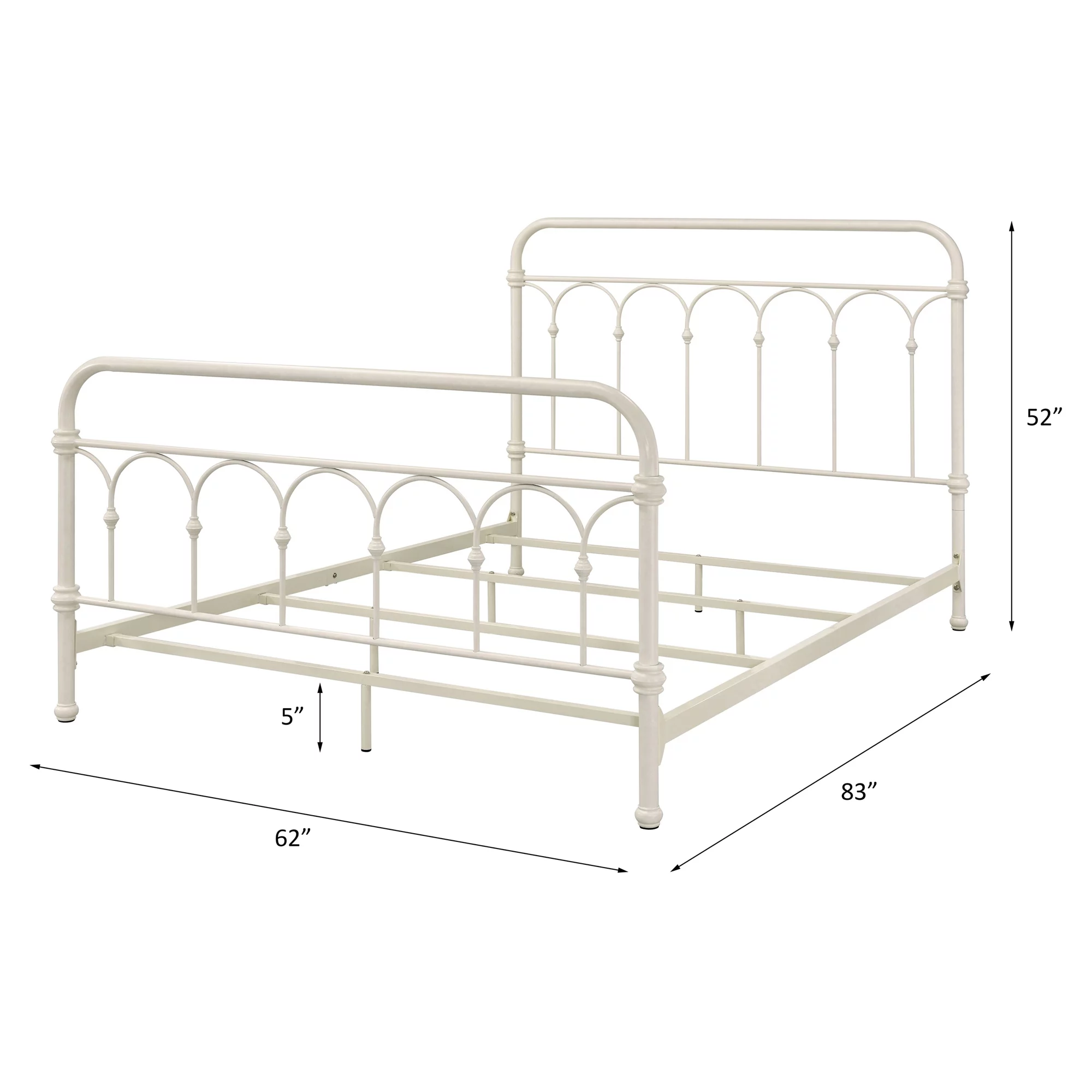 ACME Citron Queen Bed in White