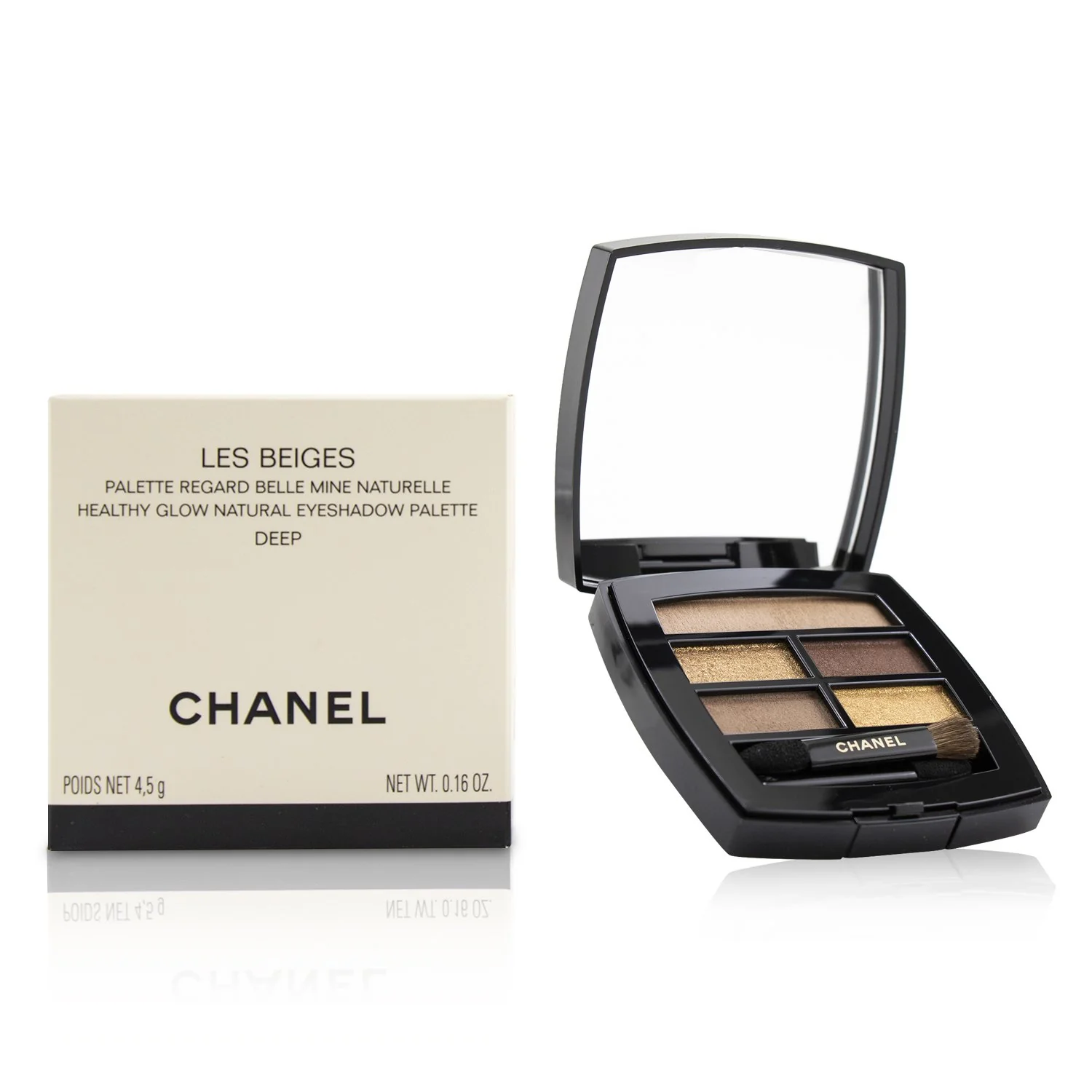 Chanel Les Beiges Healthy Glow Natural Eyeshadow Palette - # Medium  4.5g/0.16oz