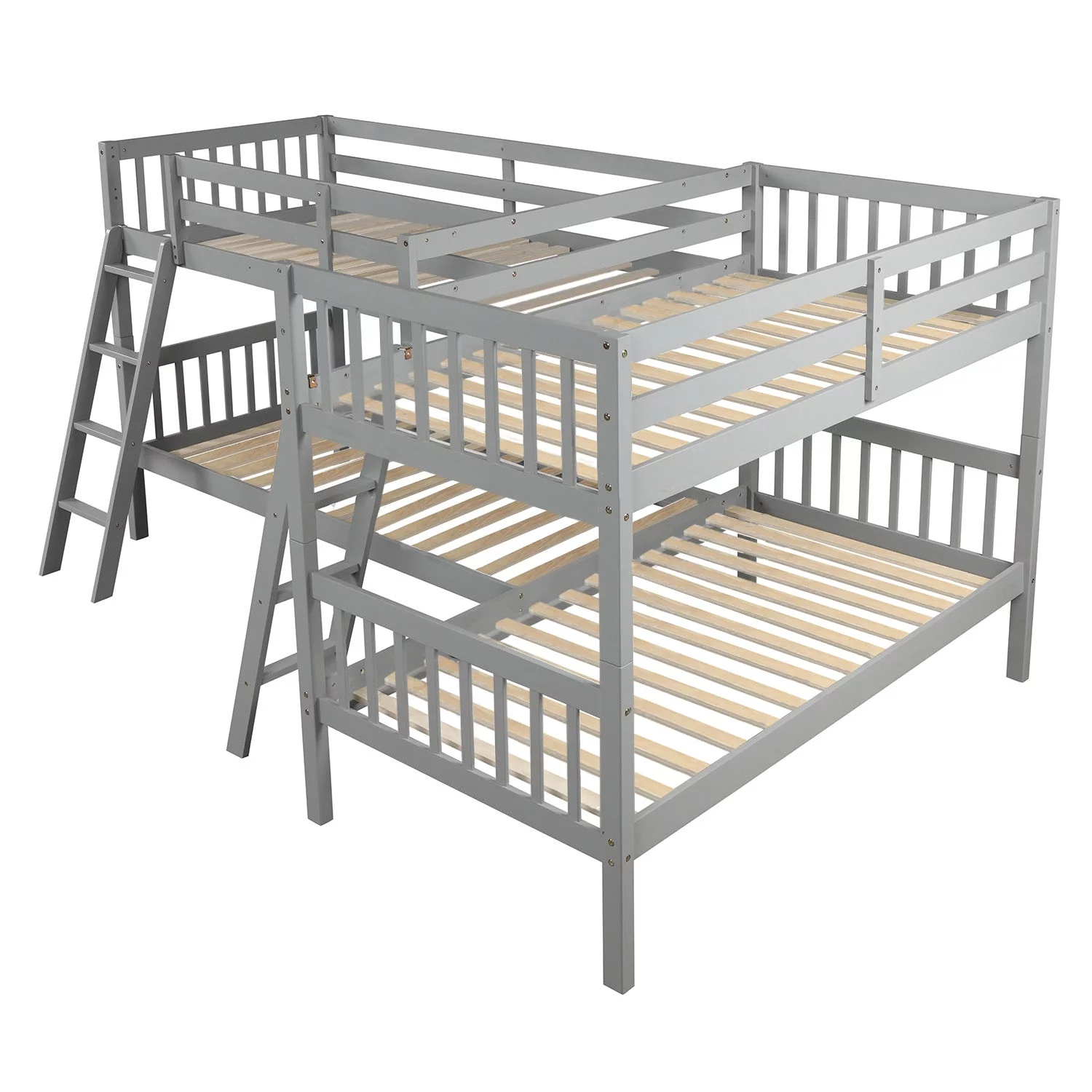 Two Haven Twin L-Shaped Bunk Bed