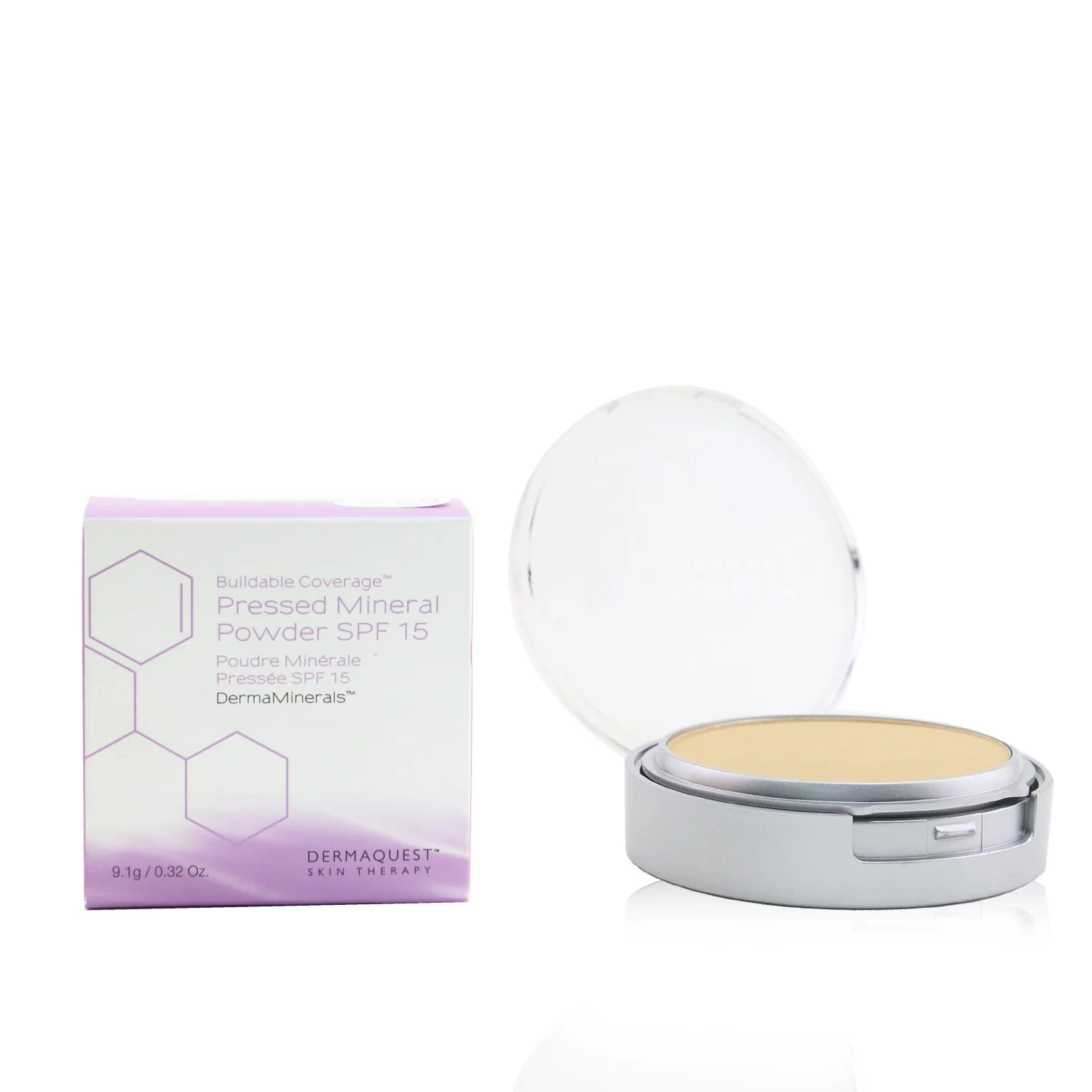 DermaQuest DermaMinerals Buildable Coverage Pressed Mineral Powder SPF 15 - # 4N  9.1g/0.32oz