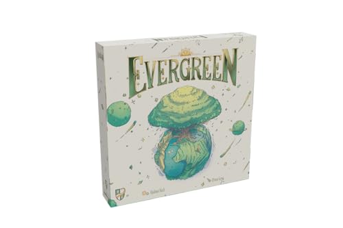 Evergreen - (English), Abstract Strategy Board Game, Board Game for Adults and Family, Allowing a Total of 1 to 4 Players, Ages 8+, 45-60 Min
