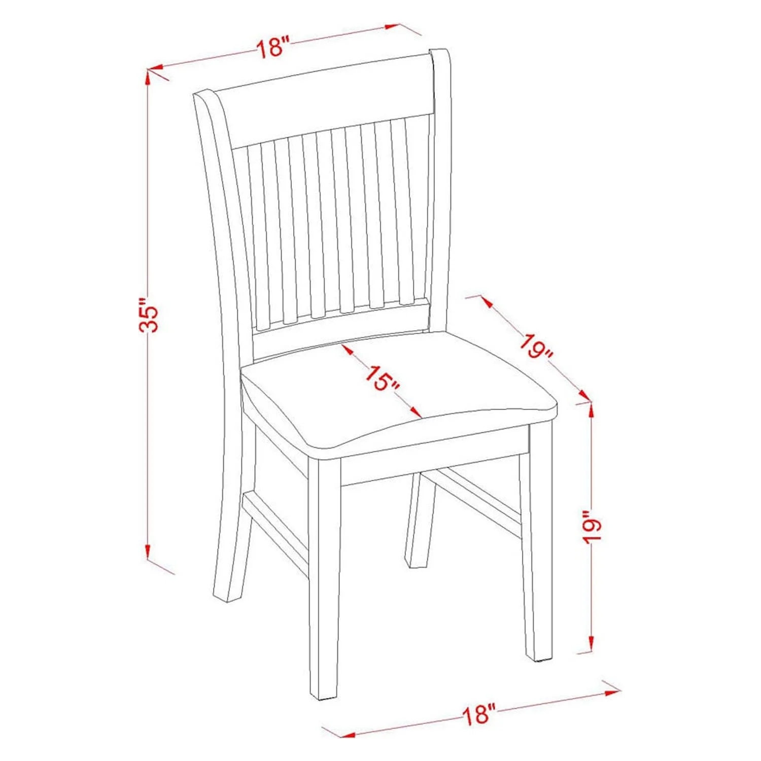 HomeStock Beachy Boho 3 Pieces Dining Room Table Set - Strong Two 9-Inch Drop Down Leaves Solid Wood Dining Table And 2 Chocolate Linen Fabic Seat Kitchen Dining Chairs, Mahogany Finish