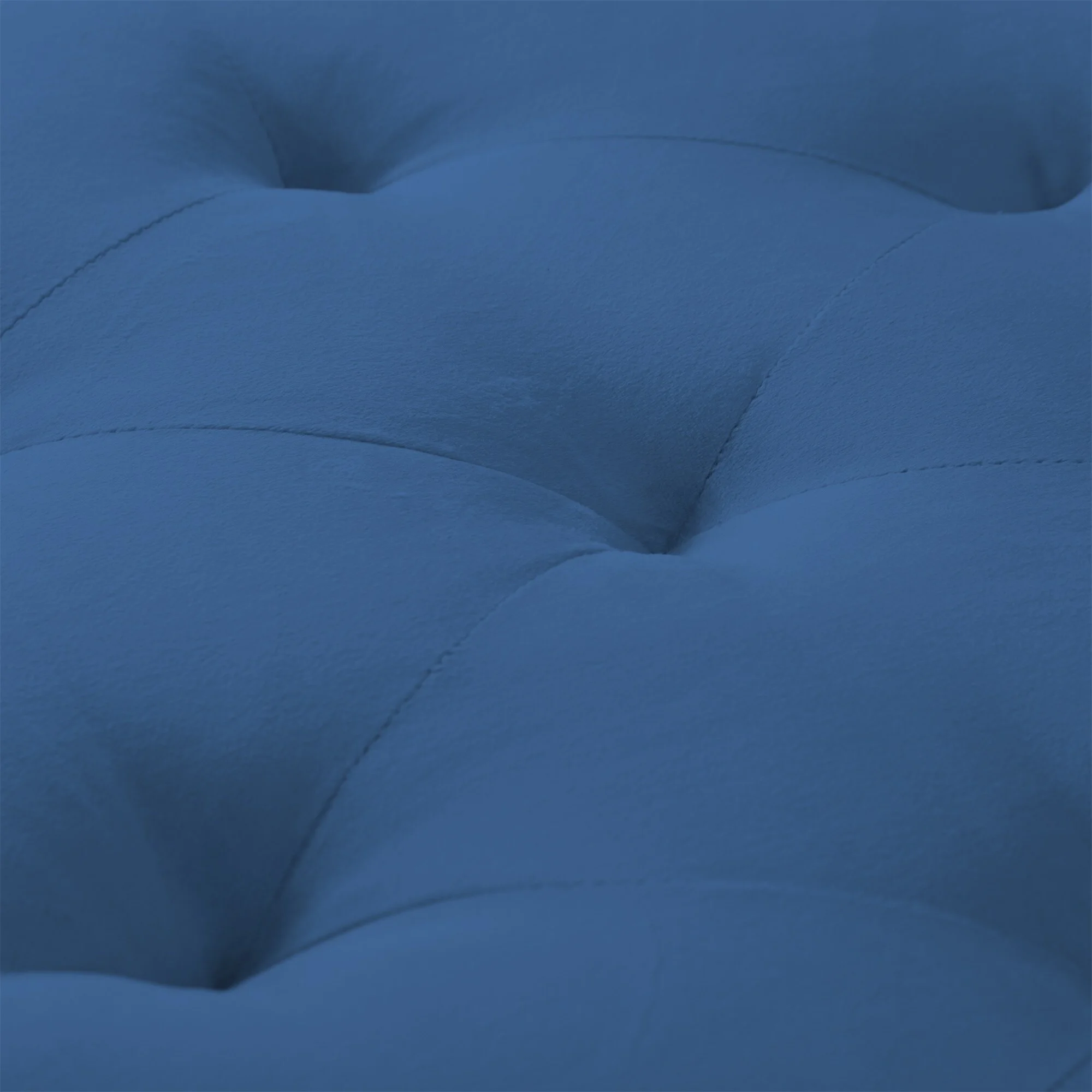 Modern U-Shaped Sectional Sofa with Removable Cushion and Ottoman Navy Blue