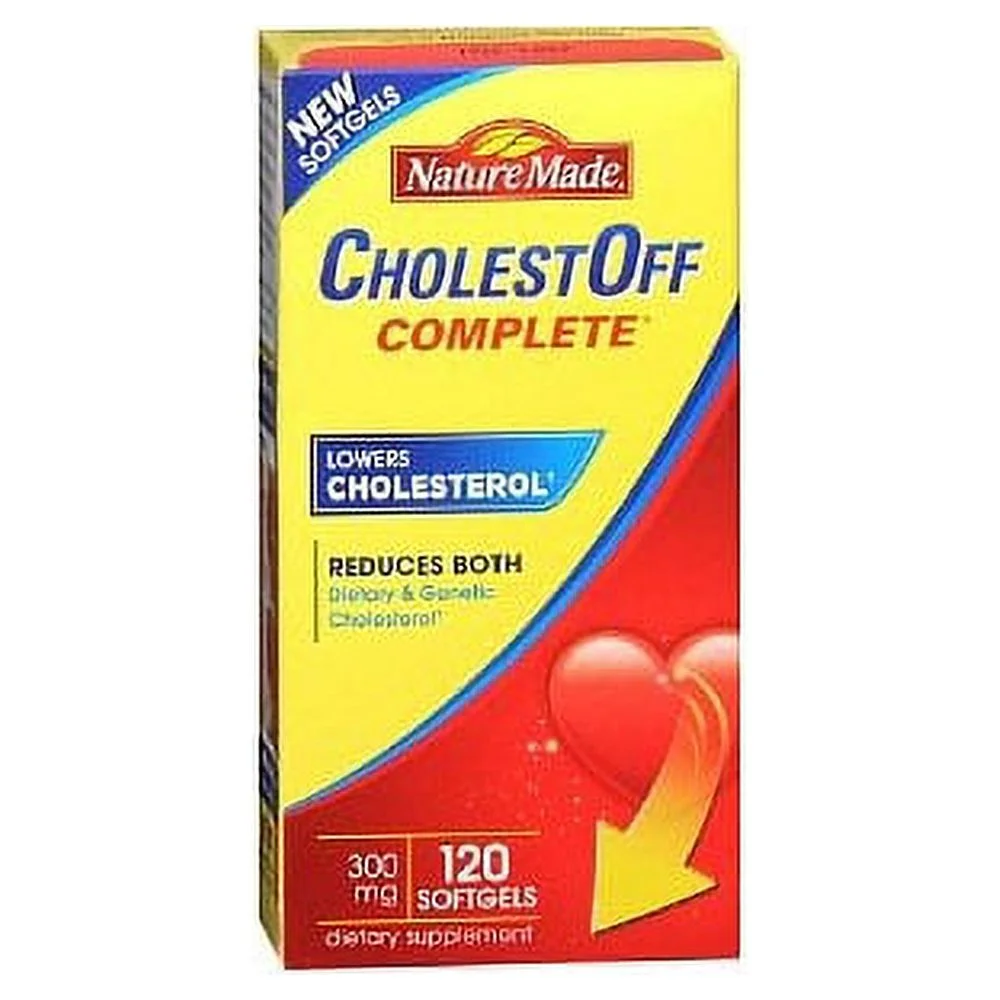 Nature Made Cholestoff Complete Softgels - 120 Ea