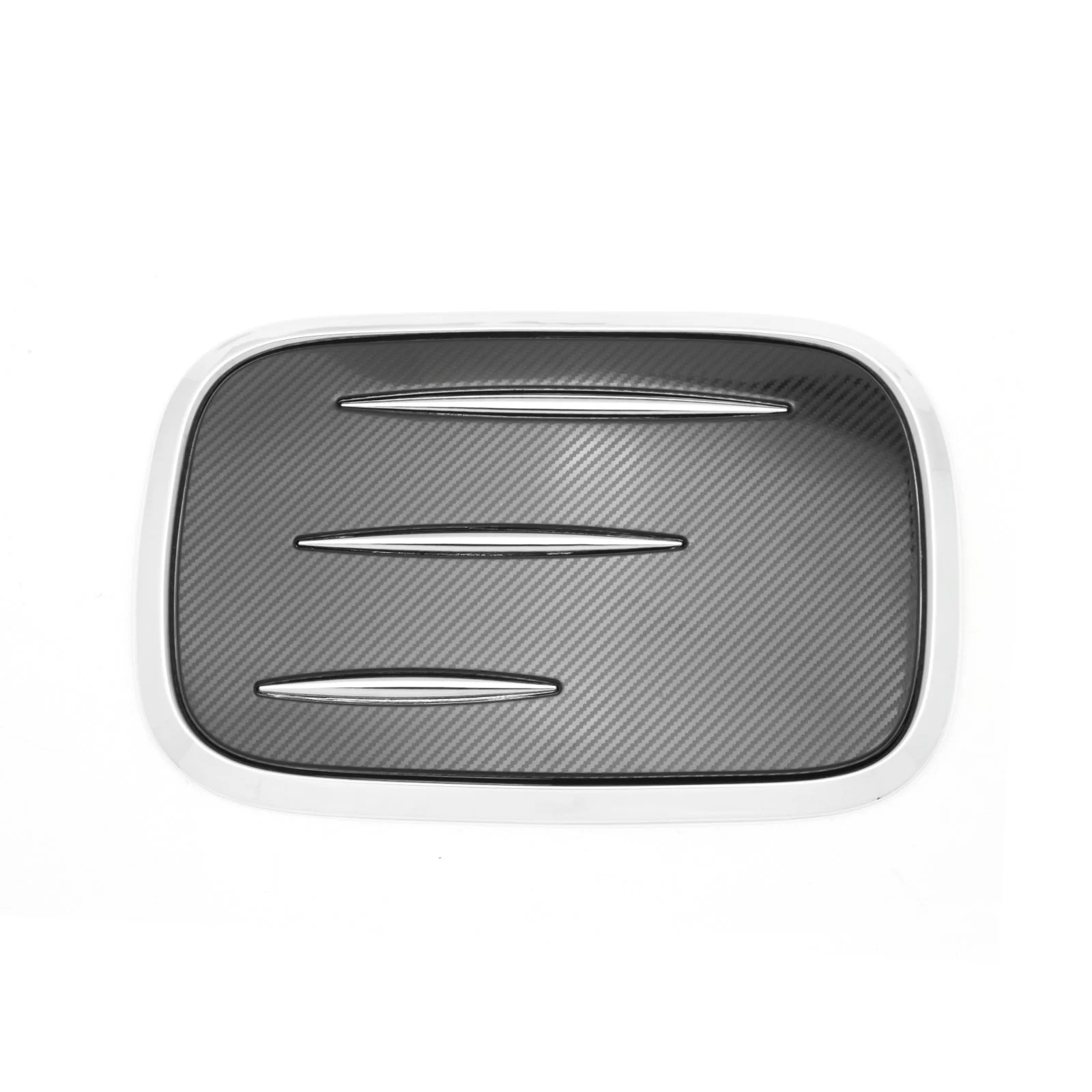 Xotic Tech Carbon Fiber Style Fuel Oil Tank Cover Trim Gas Cap Overlay Lid Decoration For Honda CRV CR-V 2017 2018 2019 2020 2021