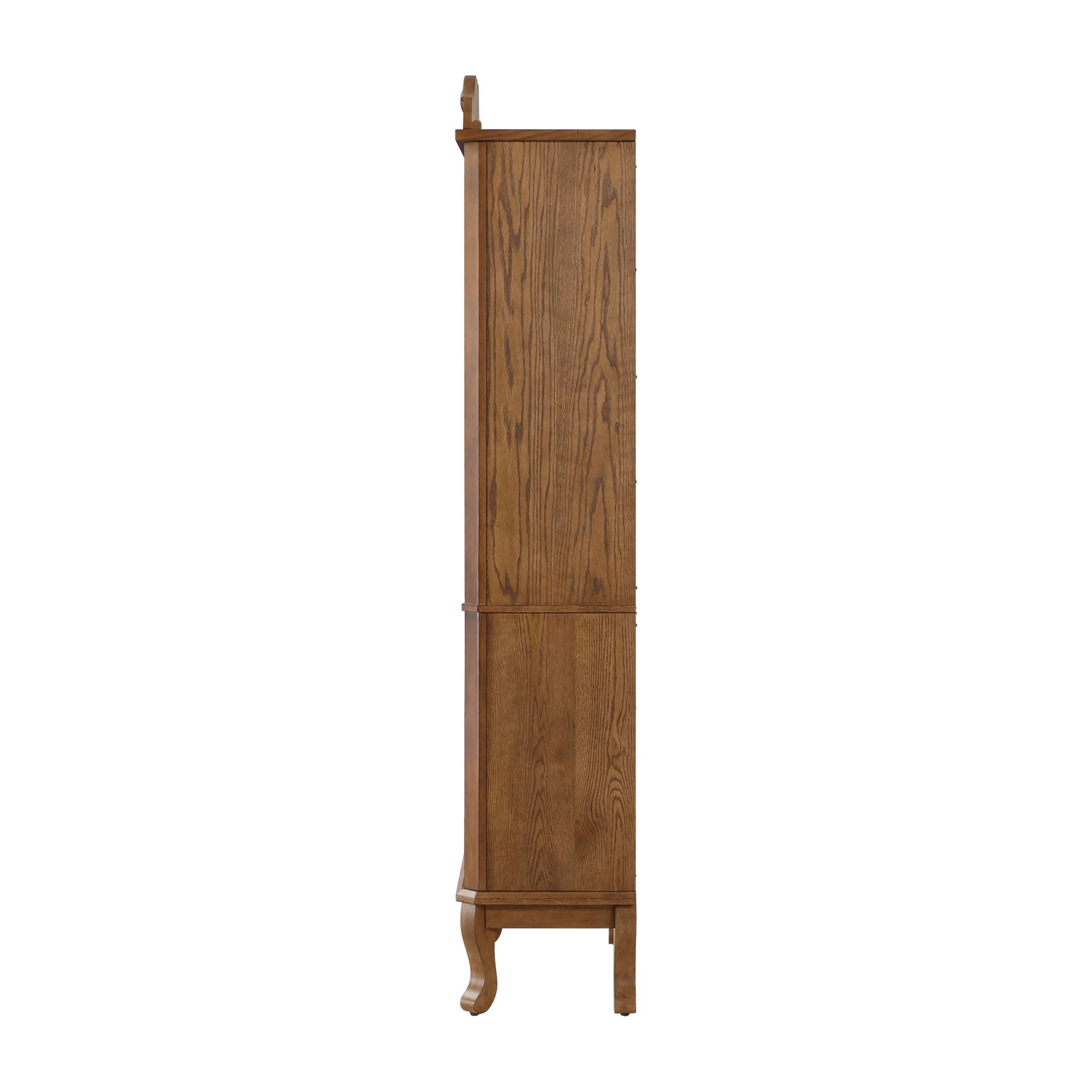The Pioneer Woman Helen Bookcase Made With Solid Wood Frame, Heirloom Brown