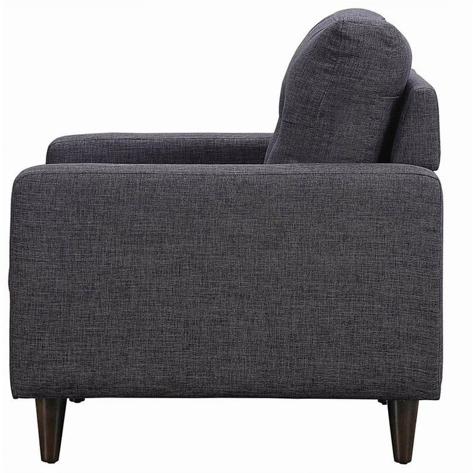 Watsonville 3-piece Cushion Back Living Room Set Grey