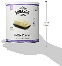 Augason Farms Butter Powder 2 lbs 4 oz No. 10 Can