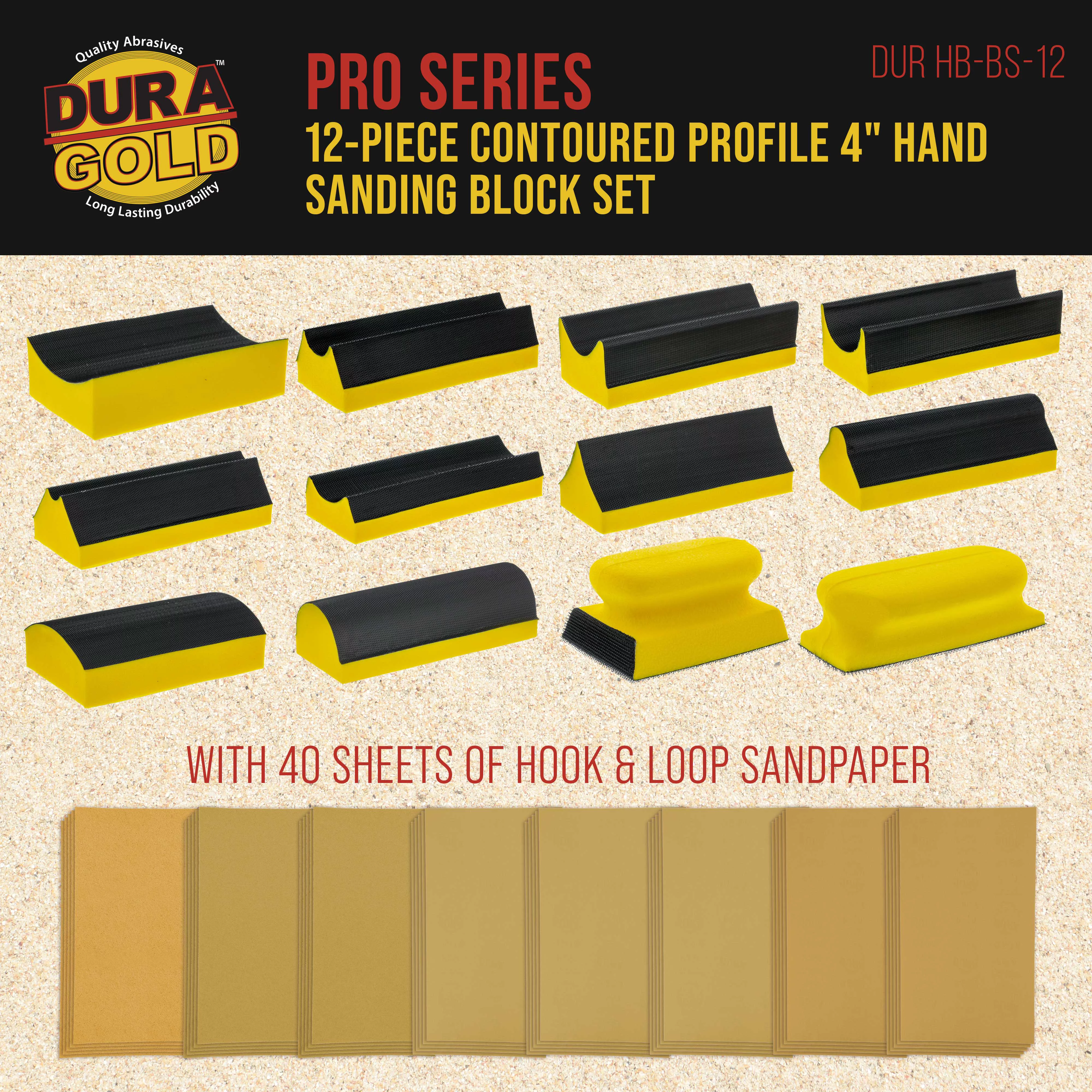 Dura-Gold 12-Piece Contoured Profile 4\