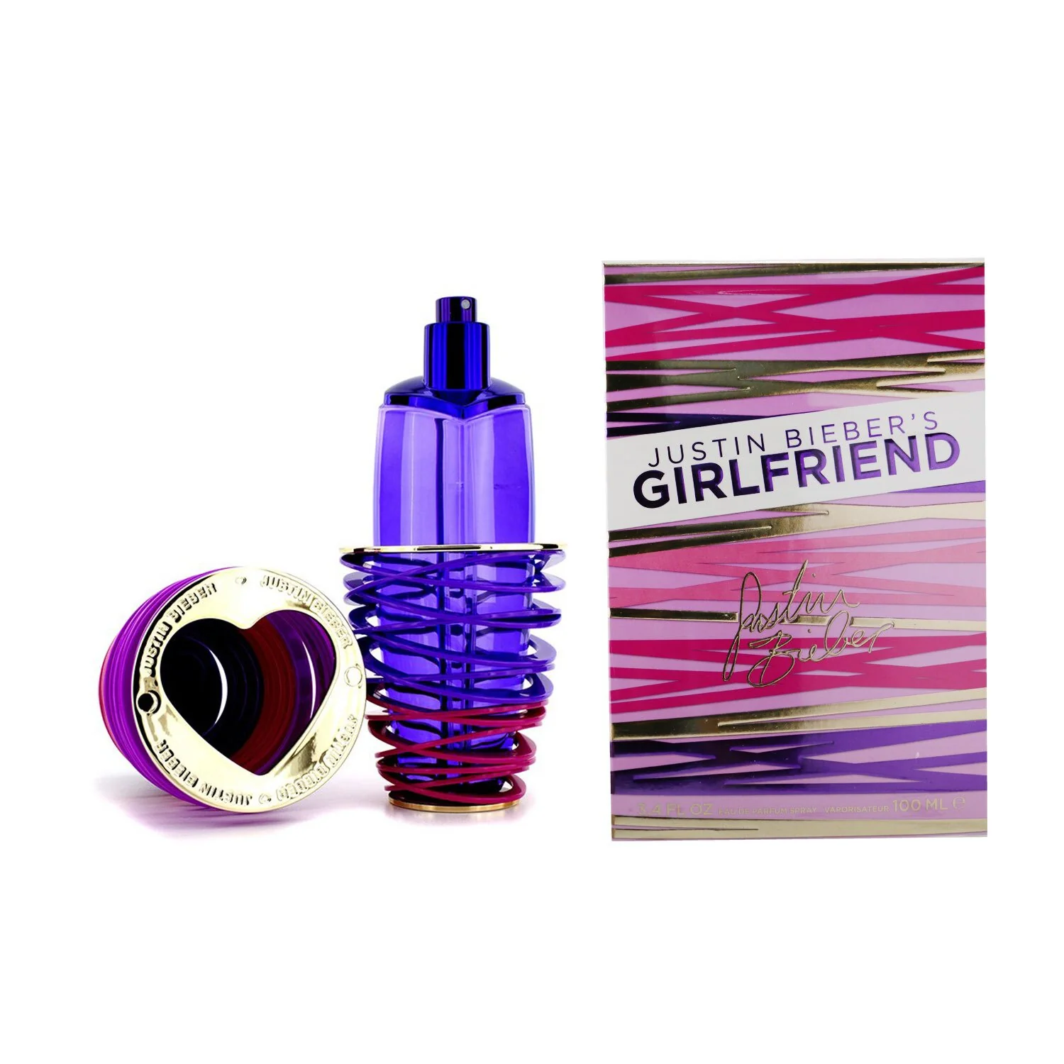 Justin Bieber Girlfriend Eau De Parfum Spray  50ml/1.7oz