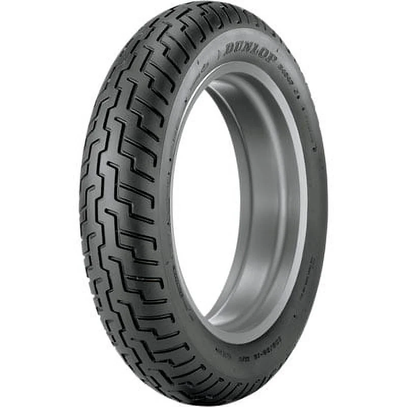 80/90-21 (48H) Dunlop D404 Front Motorcycle Tire Black Wall for Victory V100 Vegas Jackpot 2006