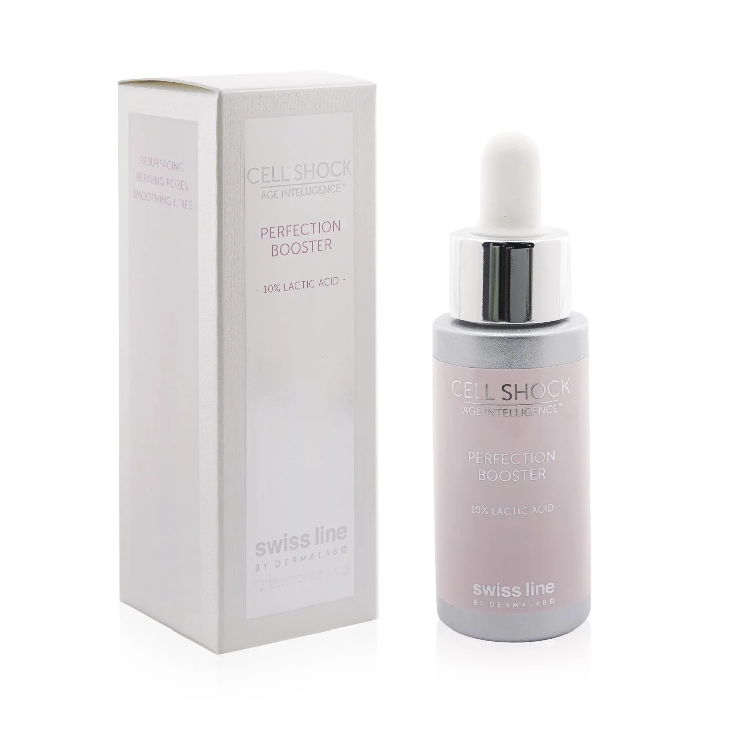 Swissline Cell  Shock Age Intelligence Perfection Booster - 10% Lactic Acid (Exp. Date: 06/2022)  20ml/0.34oz
